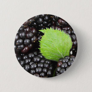Blackberries 6 Cm Round Badge