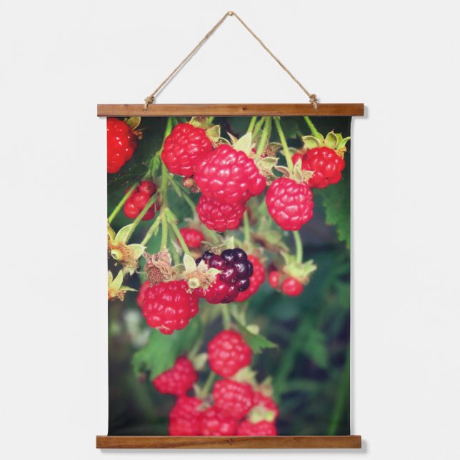 Blackberries Hanging Tapestry (Front)