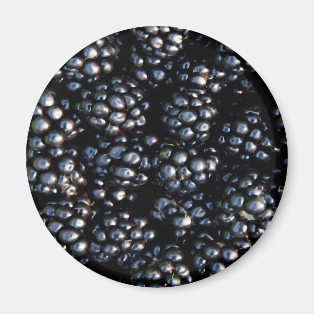 Blackberries Magnet (Front)