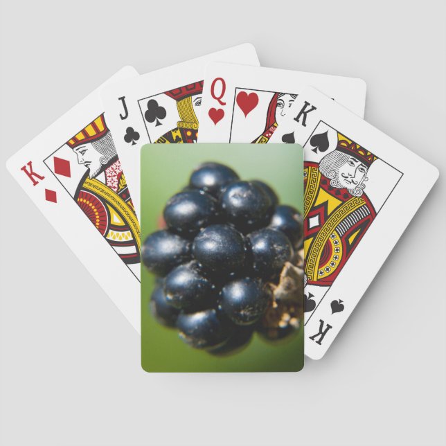 Blackberries Playing Cards (Back)