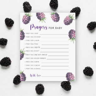 Blackberries - prayers for baby