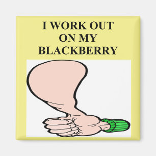 blackberry addicr magnet