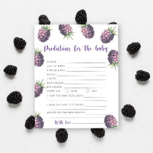 Blackberry - baby predictions and advice