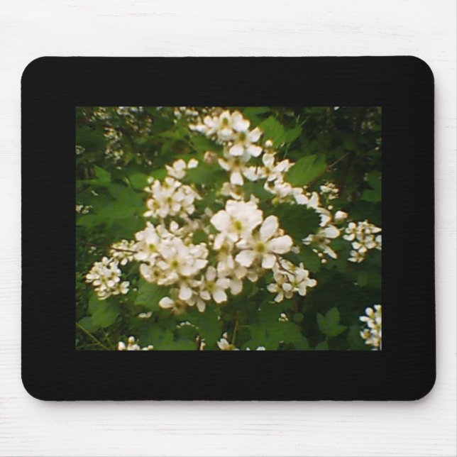 Blackberry Blossom Mouse Pad (Front)