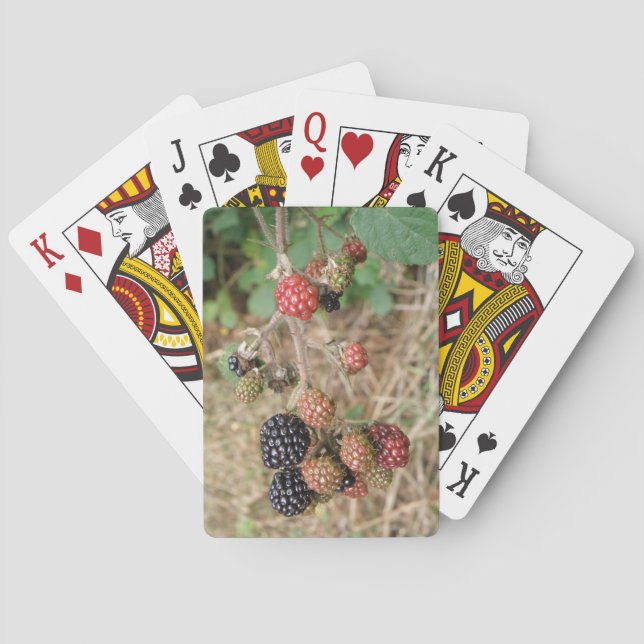 Blackberry Bonanza Playing Cards (Back)