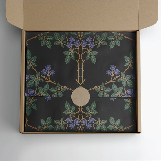 Blackberry Floral Vine William Morris Tissue Paper (Creator Uploaded)