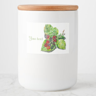 BlackBerry Food Label