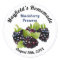 Blackberry Fruit Canning | Jam Jar Label