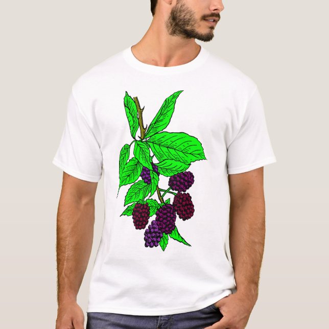 Blackberry Fruit T-Shirt (Front)