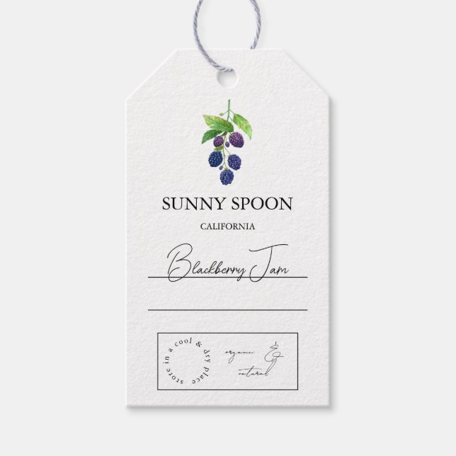 Blackberry Hang Tag (Front)