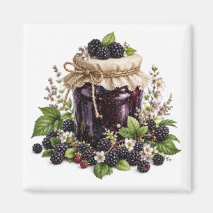 Blackberry Jam Magnet  