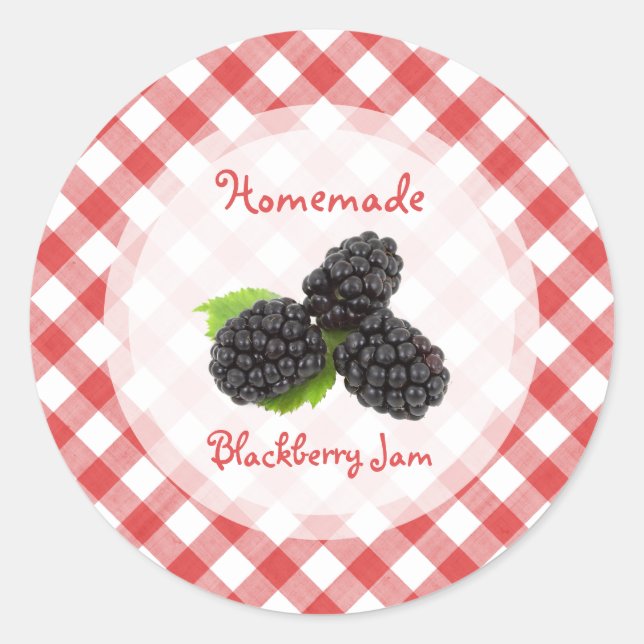 Blackberry Jam sticker (Front)