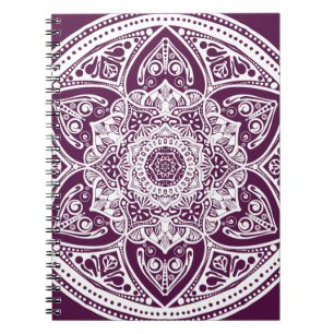 Blackberry Mandala Notebook