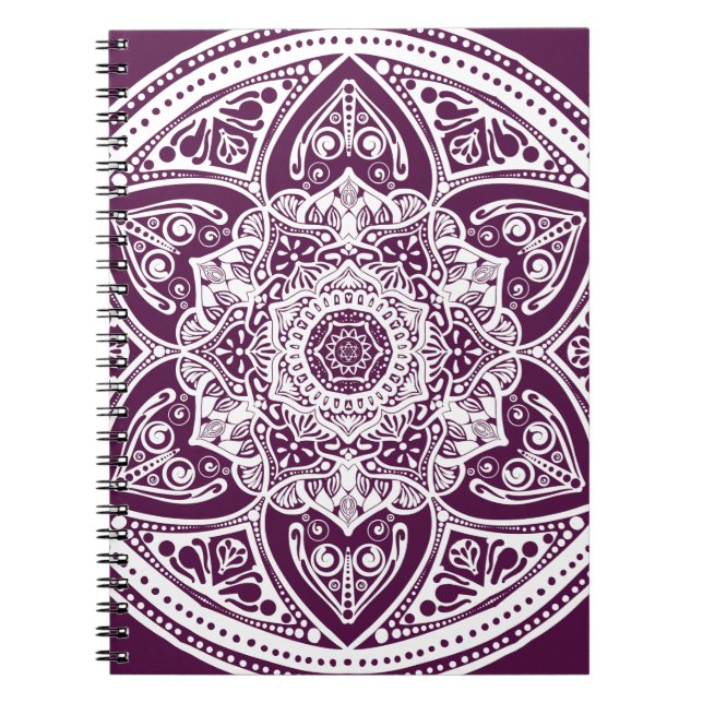 Blackberry Mandala Notebook (Front)