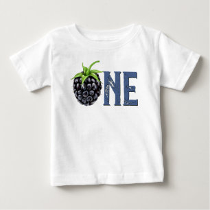 Blackberry ONE First Birthday Baby T-Shirt