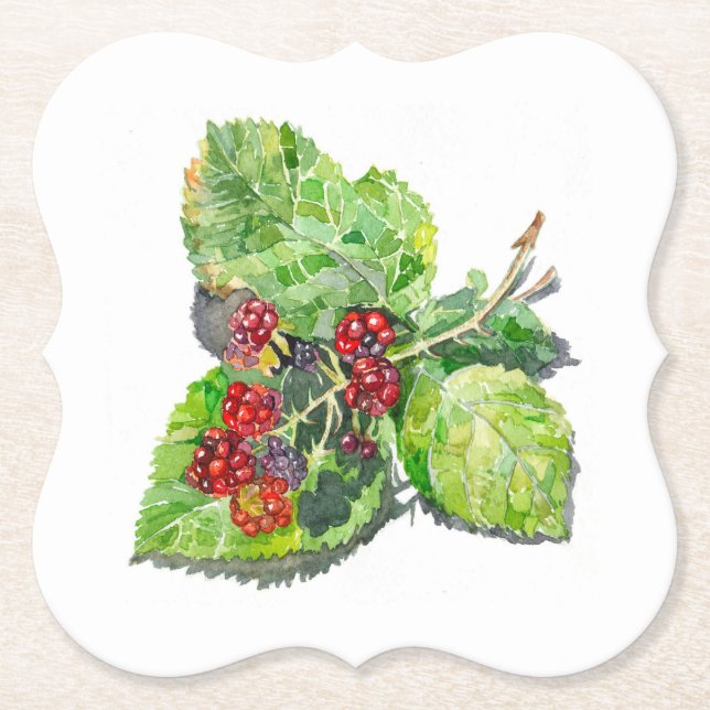 BlackBerry Paper Coaster (Front)