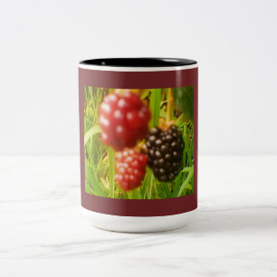Blackberry Two-Tone Coffee Mug