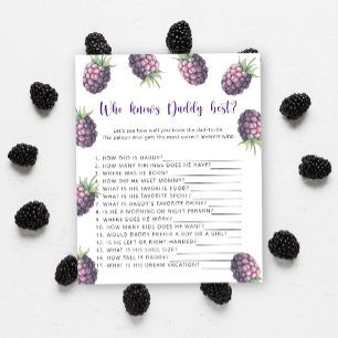 Blackberry - Who knows DADDY best game