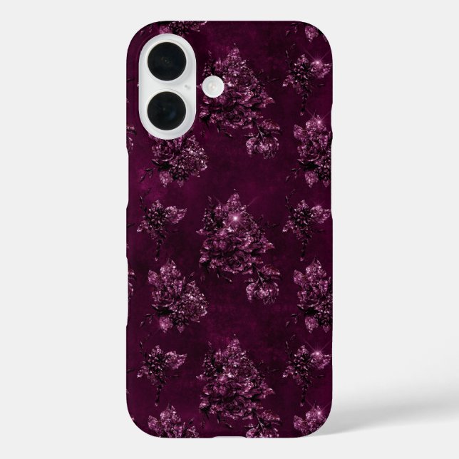Blackberry Wine Pattern  Case-Mate iPhone Case (Back)
