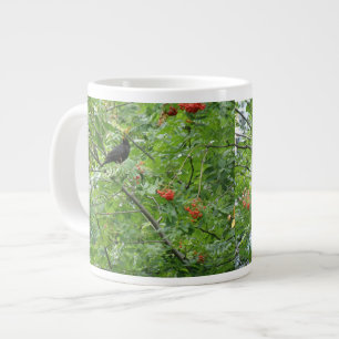 Blackbird and Berries Mug