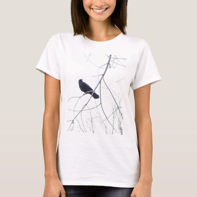 Blackbird Branches T-Shirt (Front)