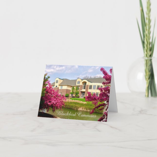 Blackbird Commons Condominiums Note Cards (Front)