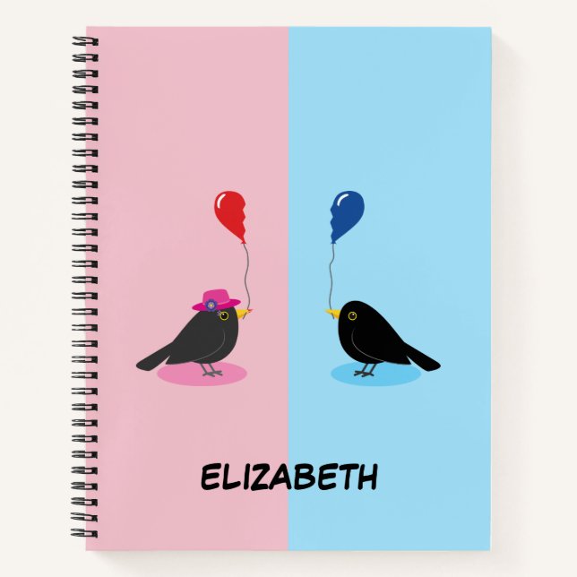 Blackbird Finding Your Other Half Notebook (Front)