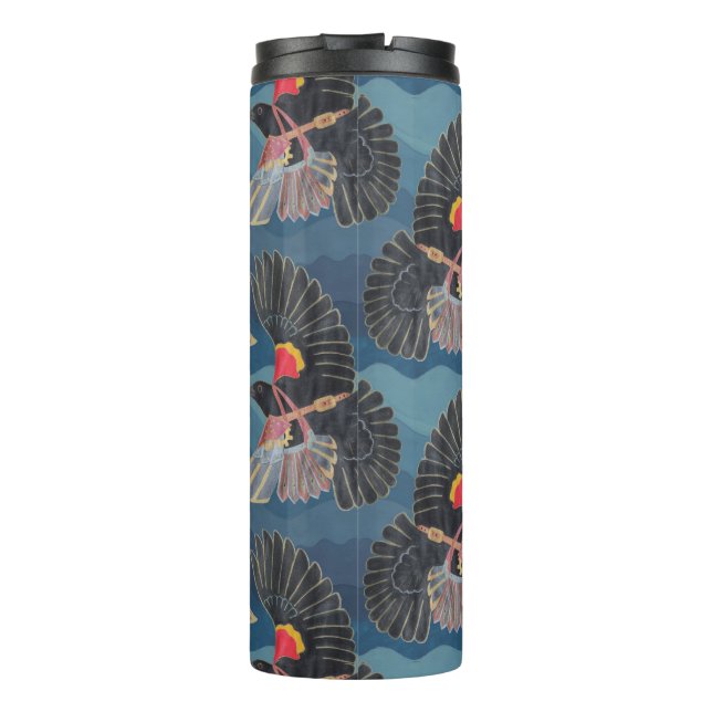 Blackbird Fly Thermal Tumbler (Back)