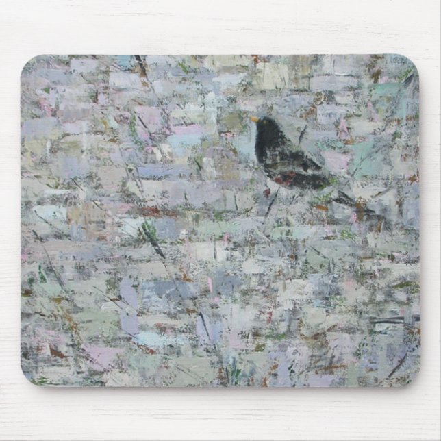 Blackbird in Tree 2012 Mouse Pad (Front)