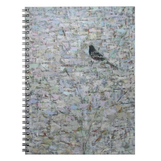 Blackbird in Tree 2012 Notebook (Front)
