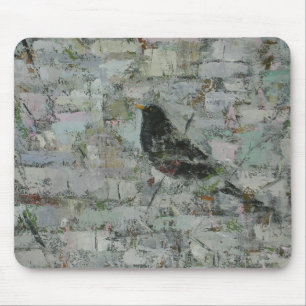 Blackbird in Tree Mouse Pad