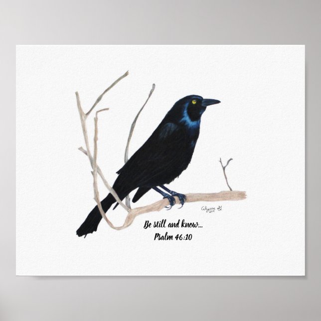 Blackbird Inspirational Print (Front)