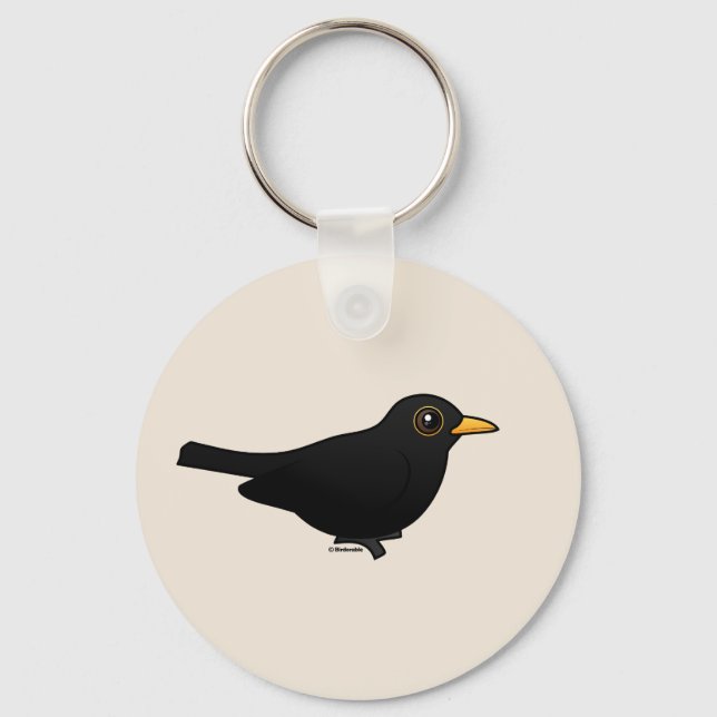 Blackbird Key Ring (Front)