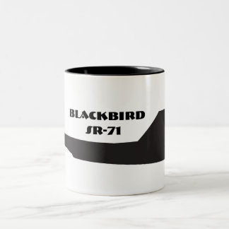 Blackbird SR-71 Outline Mug