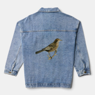 Blackbird Throttle Bird Hoodie For Men And Women Denim Jacket