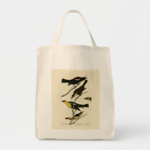 Blackbirds and Oriole, Audubon's Birds of America Tote Bag