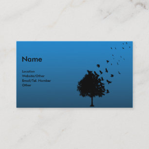 Blackbirds Business Card
