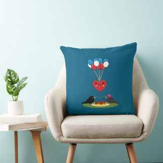 Blackbird's Spaghetti Meatballs Valentine's Date Cushion