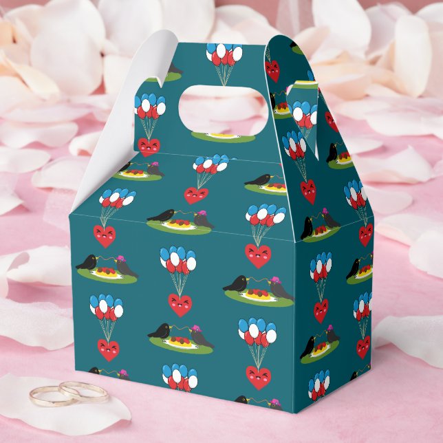 Blackbird's Spaghetti Meatballs Valentine's Date Favour Box (Wedding)