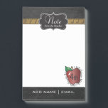 Blackboard Fourth Grade Teacher | DIY Text Post-it Notes<br><div class="desc">Post It Notes. 100% Customisable. Ready to Fill in the box(es) or Click on the CUSTOMIZE button to add, move, delete or change any of the text or graphics. Made with high resolution vector and/or digital graphics for a professional print. NOTE: (THIS IS A PRINT. All zazzle product designs are...</div>