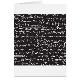 Blackboard Math Equations