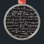 Blackboard Math Equations Metal Tree Decoration<br><div class="desc">Blackboard Math Equations</div>