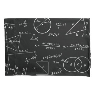 Blackboard pillow case