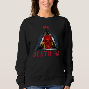 Blackcraft Satanic Occult Witch Goth Evil 666  Dea Sweatshirt