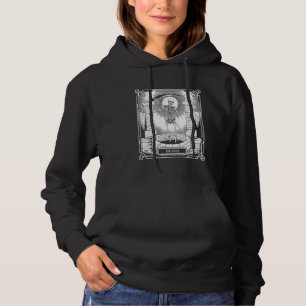 Blackcraft Witchy Skeleton Death the Grim Reaper T Hoodie