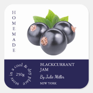 Blackcurrant Small Business Label