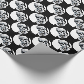 Blackest Ever Black Xmas Wrapping Paper
