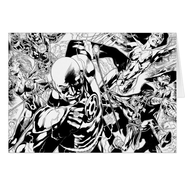 Blackest Night Comic Panel (Front Horizontal)