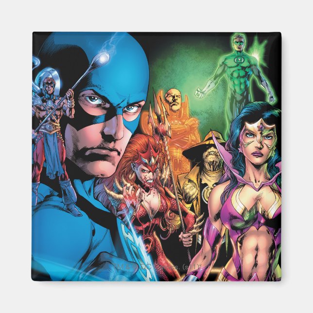 Blackest Night Comic Panel 2 - Colour Magnet (Front)