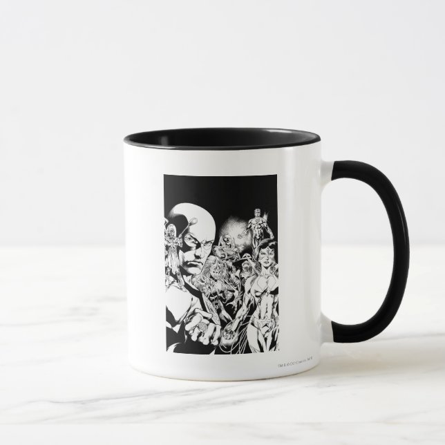Blackest Night Comic Panel 2 Mug (Right)